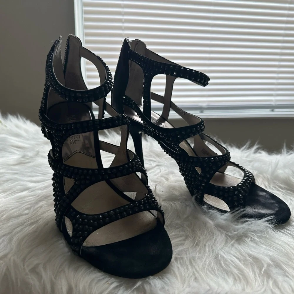 Michael Kors Shala Sandal Women's Heels Black - Picture 6 of 8